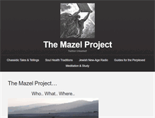 Tablet Screenshot of mazel.org